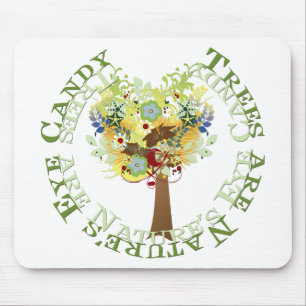 Mousepad Árvores são doces