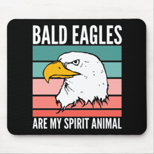 Mousepad As Águias Balas São O Meu Animal Espírito