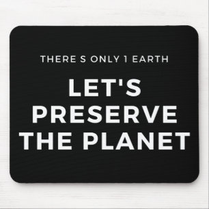 Mousepad as alterações climáticas são reais