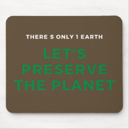 Mousepad as alterações climáticas são reais