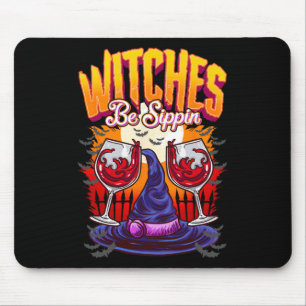 Mousepad As bruxas devem ser a bruxa do Dia de as Bruxas en