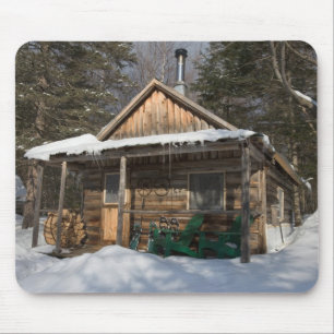 Mousepad As cabanas do AMC's Little Lyford Pond