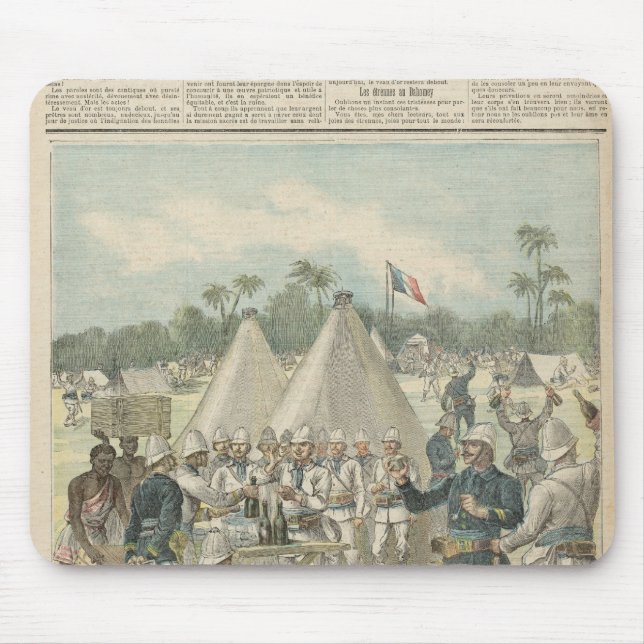 Mousepad As caixas de ano novo em Dahomey (Frente)