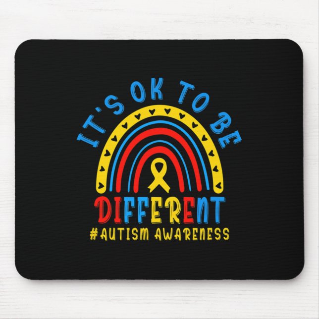 Mousepad As capacidades de sensibilização do Autismo ultrap (Frente)