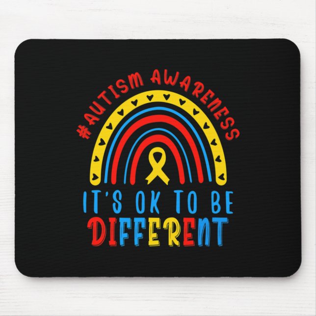 Mousepad As capacidades de sensibilização do Autismo ultrap (Frente)