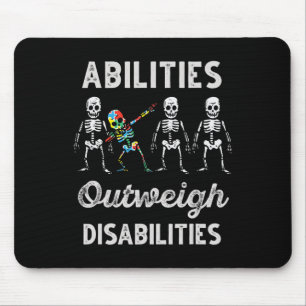 Mousepad As capacidades superam as deficiências Sensibiliza