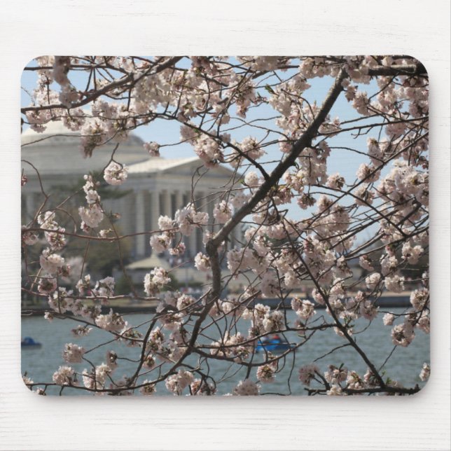 Mousepad As Cerejeiras em Flor em Washington DC (Frente)