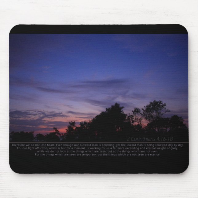 Mousepad As coisas despercebidas são eternos (Frente)