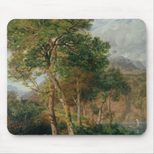 Mousepad As costas do lago Lecco