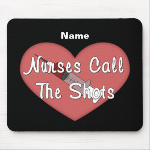 Mousepad As enfermeiras chamam os tiros (personalizados)
