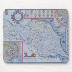 Mousepad As equitações nortes e do leste de Yorkshire