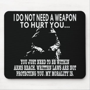 Mousepad As leis escritas não o estão protegendo que minh