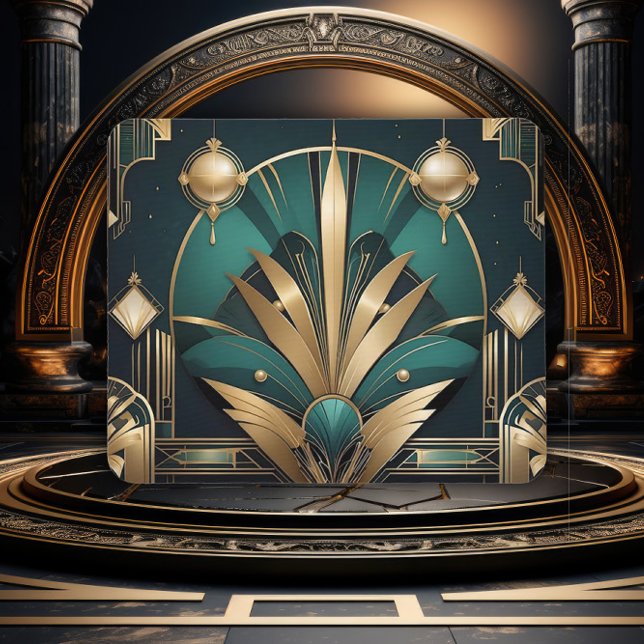 Mousepad As Linhas Art Deco de Gatsby (Criador carregado)