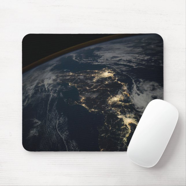Mousepad As Luzes Da Cidade Do Japão À Noite. (Com mouse)