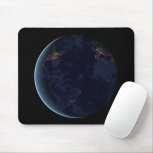 Mousepad As Luzes da Terra à Noite