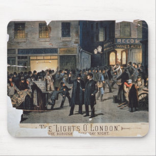 Mousepad "As luzes O" London (litho da cor)