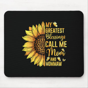 Mousepad As Mães As Minhas Maiores Bênçãos Chamam-Me Mãe E