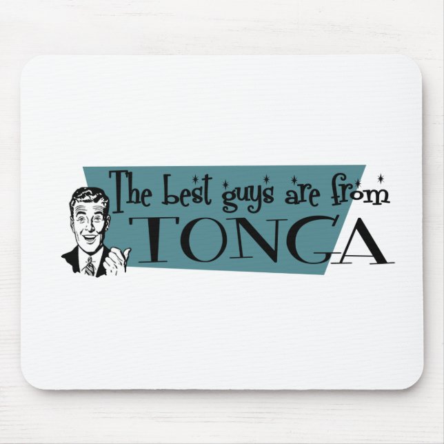 Mousepad As melhores Caras são de Tonga (Frente)