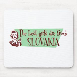 Mousepad As melhores meninas são da Eslováquia