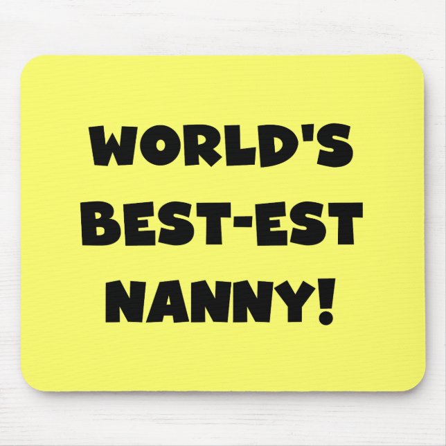 Mousepad As melhores t-shirts e presentes do mundo negro (Frente)