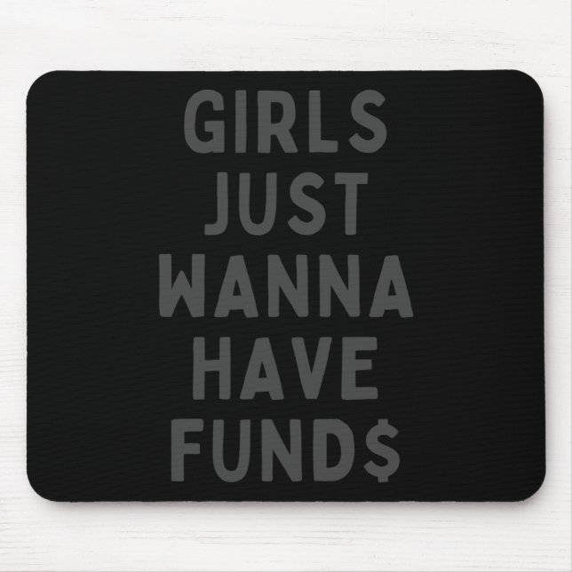 Mousepad As Meninas Só Querem Um Vinheta De Fundos (Frente)