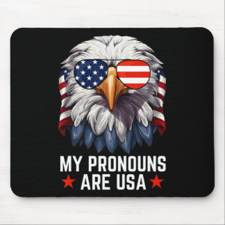 Mousepad As Minhas Pronunciantes São Usa Águia Engraçada 4