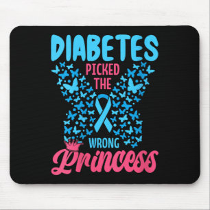 Mousepad As Mulheres Diabetes Pegaram A Princesa Errada, O 