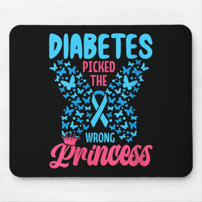 Mousepad As Mulheres Diabetes Pegaram A Princesa Errada, O  (Frente)