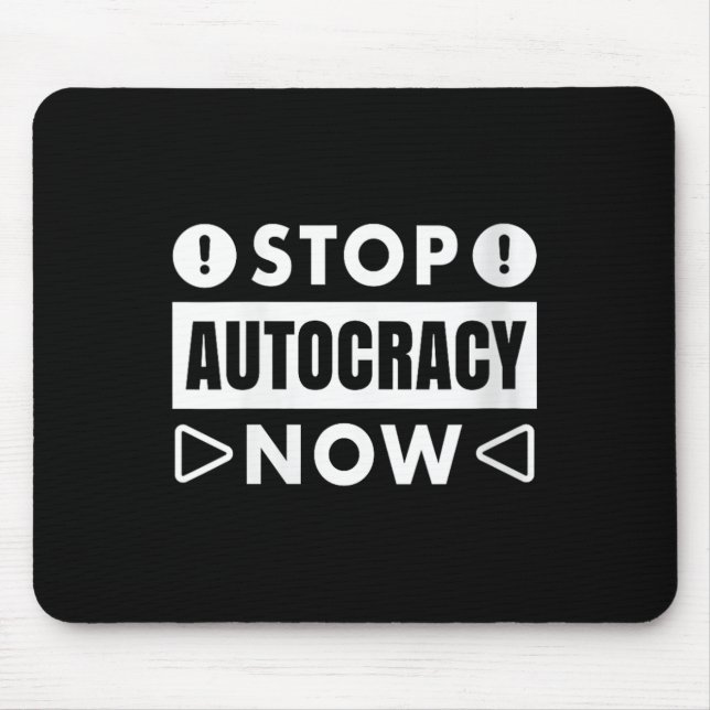 Mousepad As Mulheres Param A Autocracia Agora Em Todo O Víd (Frente)