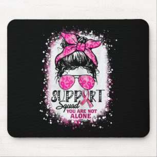 Mousepad As Mulheres Suportam Mama do Guerreiro Rosa Midinh