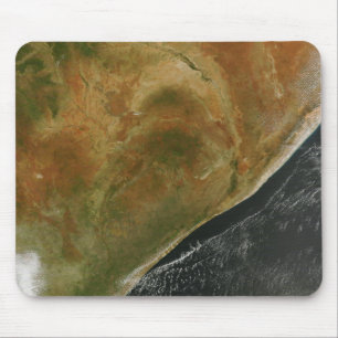 Mousepad As nações africanas do leste