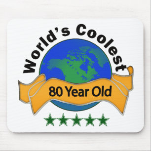 Mousepad As pessoas de 80 anos as mais frescas do mundo