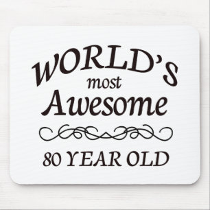 Mousepad As pessoas de 80 anos as mais impressionantes do