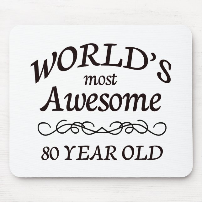 Mousepad As pessoas de 80 anos as mais impressionantes do (Frente)