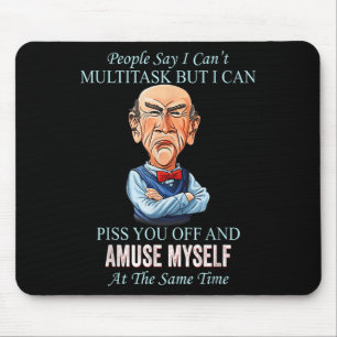 Mousepad As pessoas dizem que não consigo fazer multitarefa