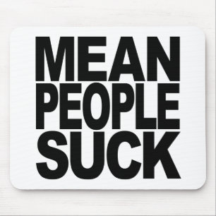 Mousepad As pessoas médias sugam