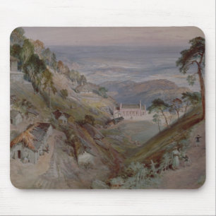 Mousepad As planícies, igreja de Landour, Mussoorie, 1884