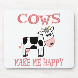 Mousepad As vacas fazem-me feliz