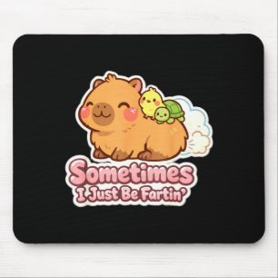 Mousepad Às vezes eu só estou soltando pum humor de meme de
