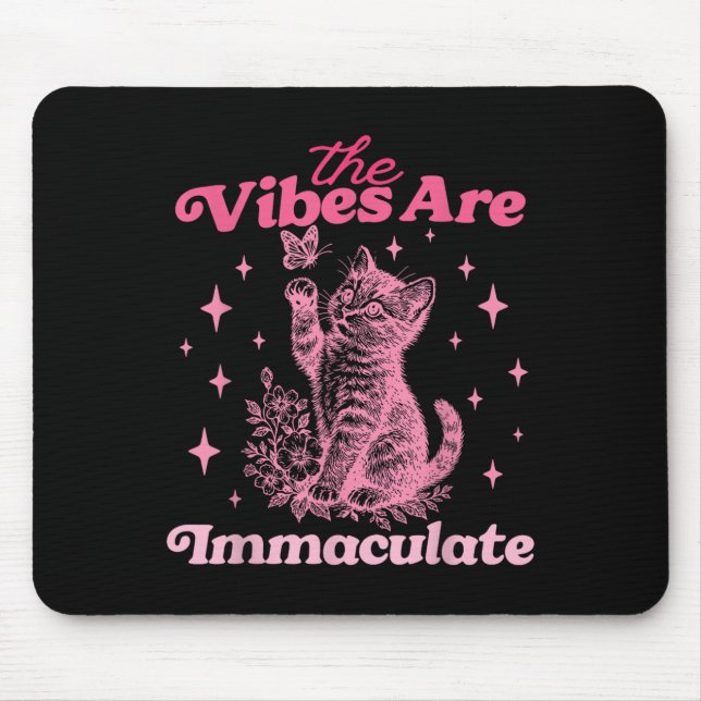 Mousepad As Vibes São Design Imaculadas (Frente)
