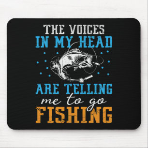 Mousepad As Vozes Na Minha Cabeça Estão Me Dizendo Para Ir 