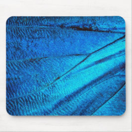 Mousepad Asa Azul Iridescente da Borboleta