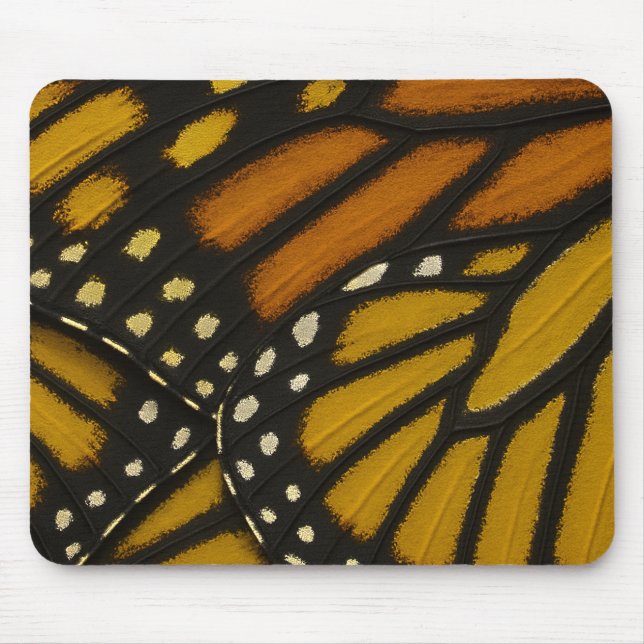 Mousepad Asa de Borboleta Monarca Laranja e Amarela (Frente)
