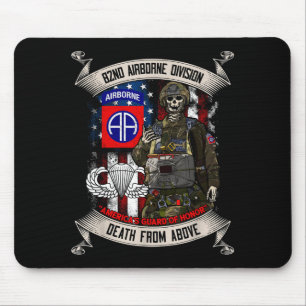 Mousepad Asas de Pulo de Paraquedista da 82ª Divisão Aerotr