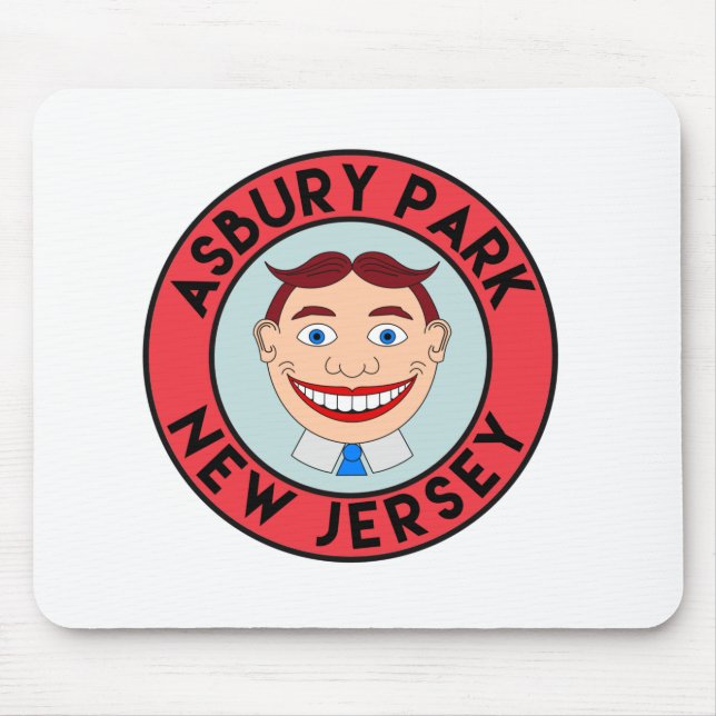Mousepad Asbury Park, Nova Jersey (Frente)