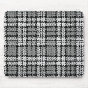 Mousepad Ash Cinza Blackwatch Campbell Tartan Xadrez