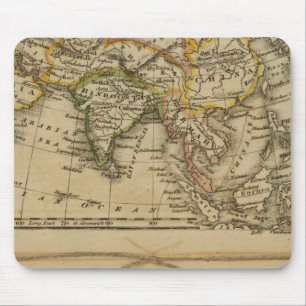 Mousepad Ásia, África