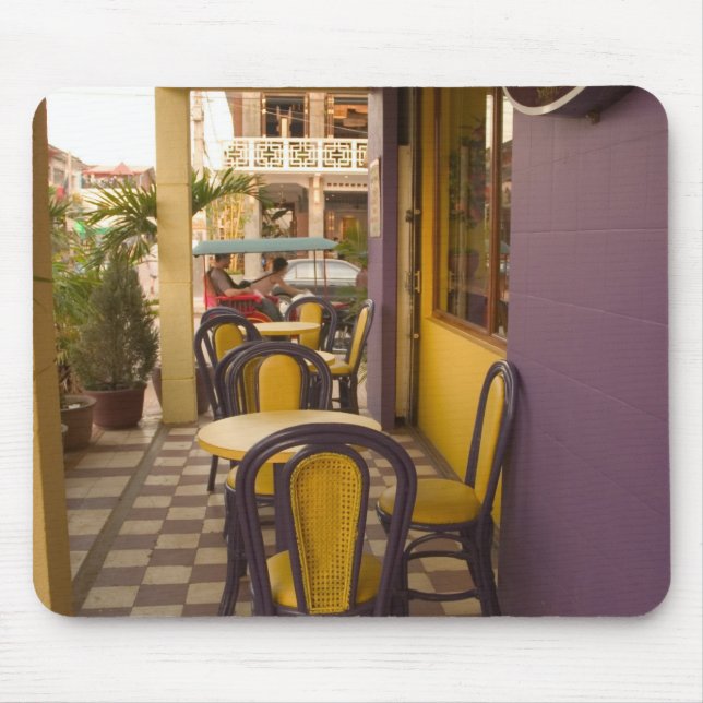 Mousepad Ásia, Camboja, Siem Reap, café. (Frente)