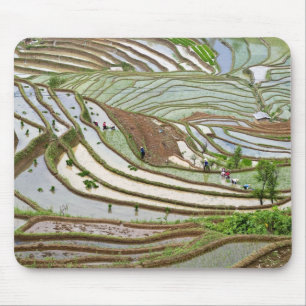 Mousepad Ásia, China, Yunnan, Jinping. Povos Yi nativos