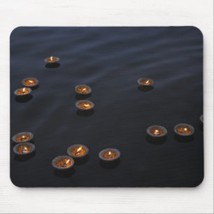 Mousepad Ásia, Índia, Região de Varanasi. Oferendas no
